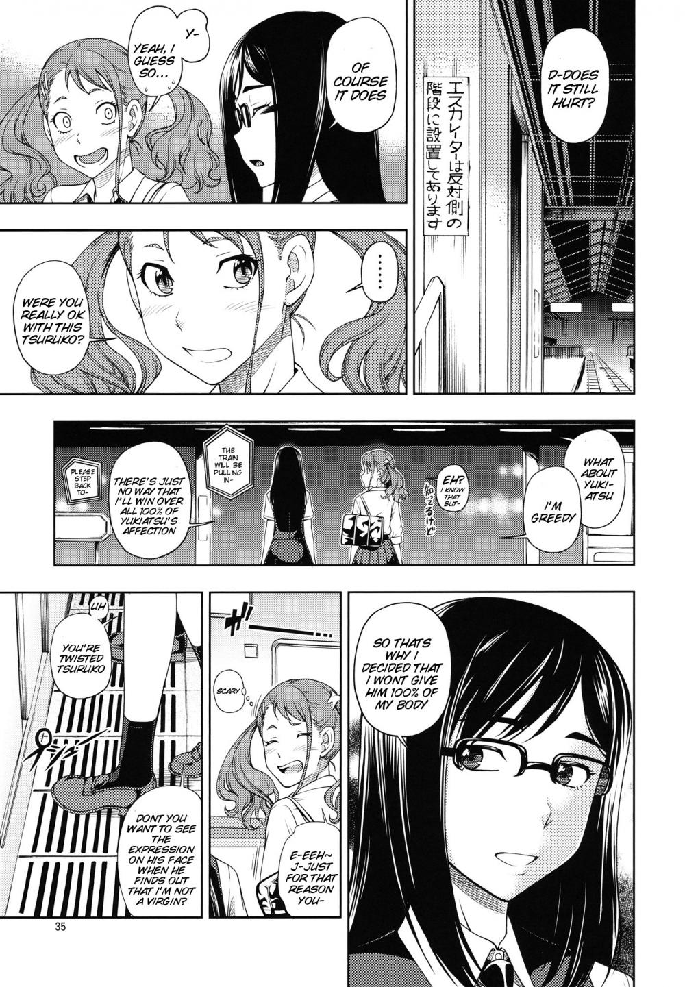 Hentai Manga Comic-Super Pure Pussies-Read-34